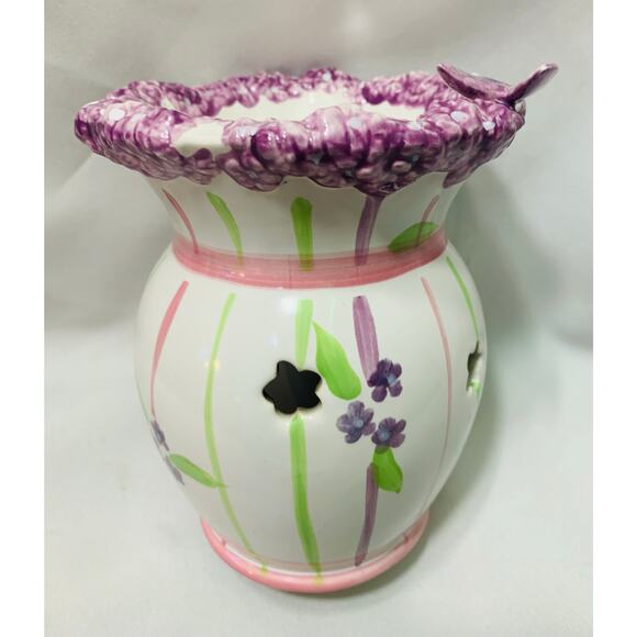 PartyLite Meadow’s Ceramic Wax Melt Warmer - Picture 2 of 9